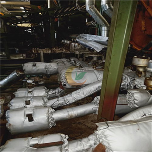 晋州软体可拆卸油脂厂管道节能套 拆卸便捷，威耐斯品质值得信赖